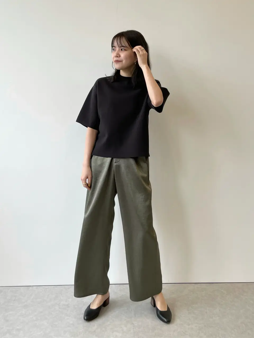 #Newans 若杉 コーディネート画像