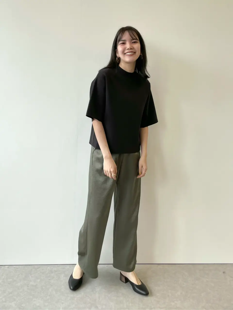 #Newans 若杉 コーディネート画像