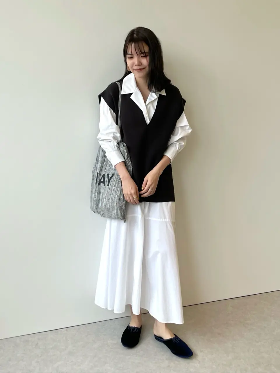 #Newans 若杉 コーディネート画像