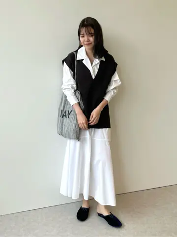 #Newans 若杉 コーディネート画像