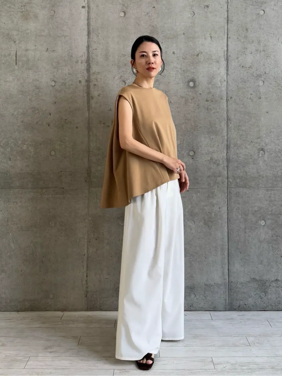 #Newans 田野井 コーディネート画像