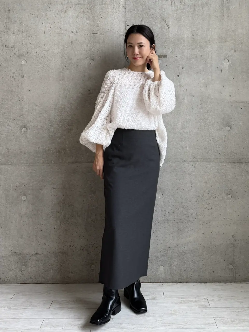 #Newans 田野井 コーディネート画像