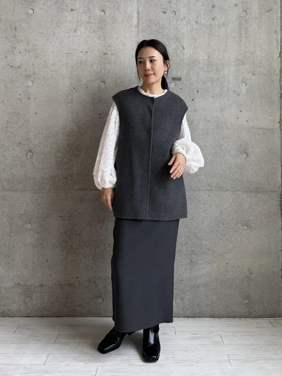 #Newans 田野井 コーディネート画像