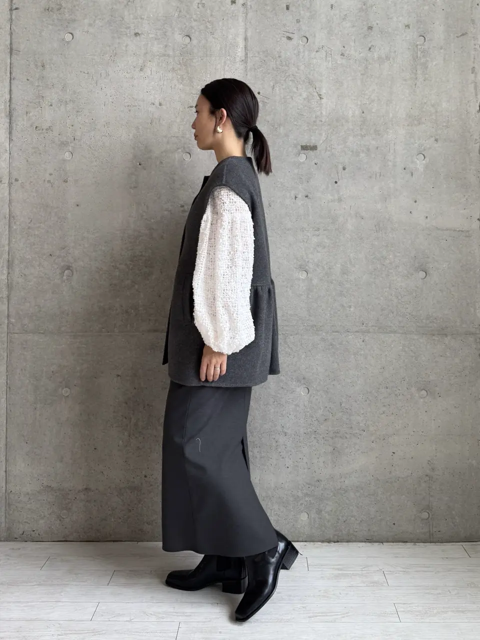 #Newans 田野井 コーディネート画像