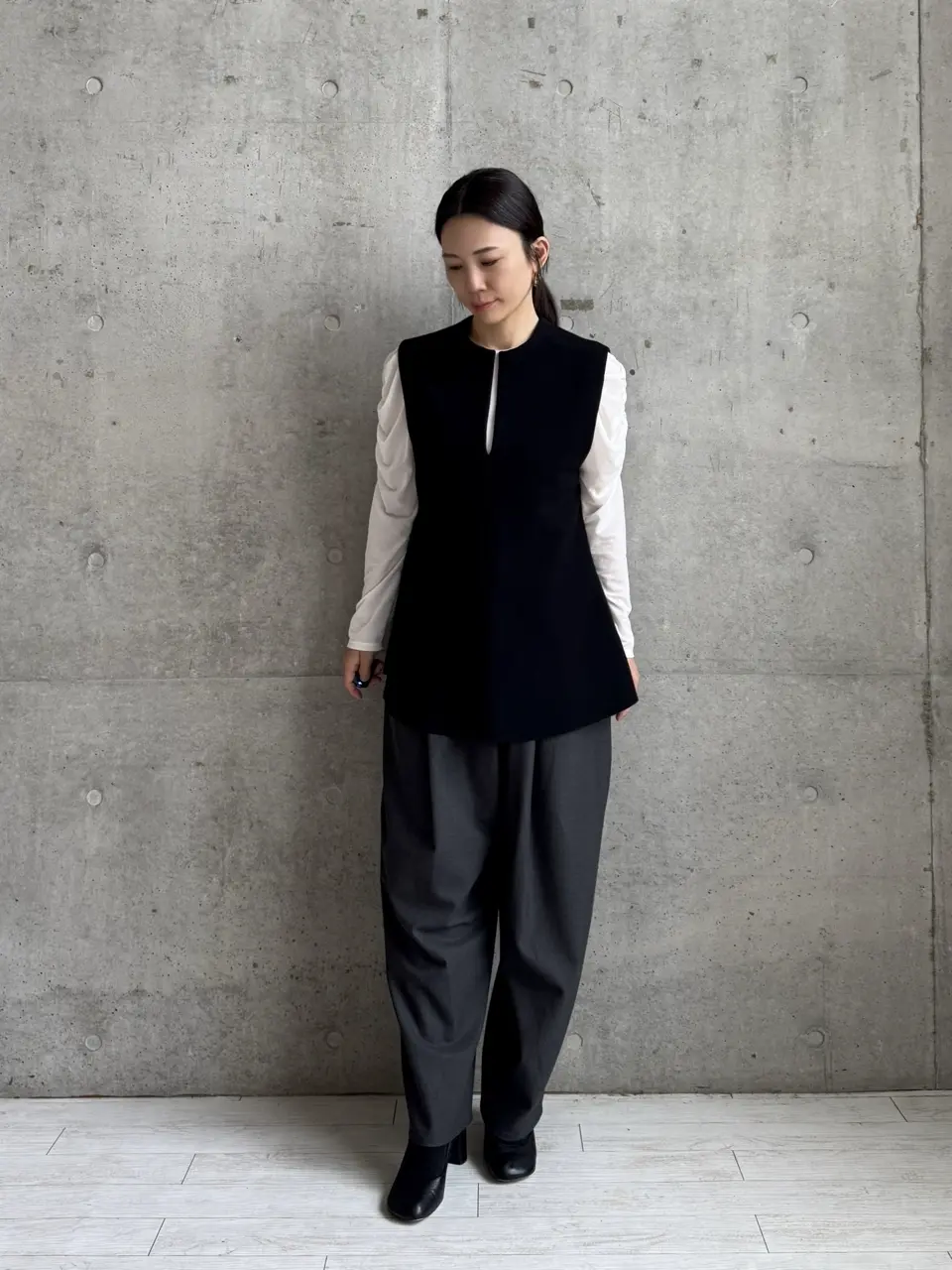 #Newans 田野井 コーディネート画像