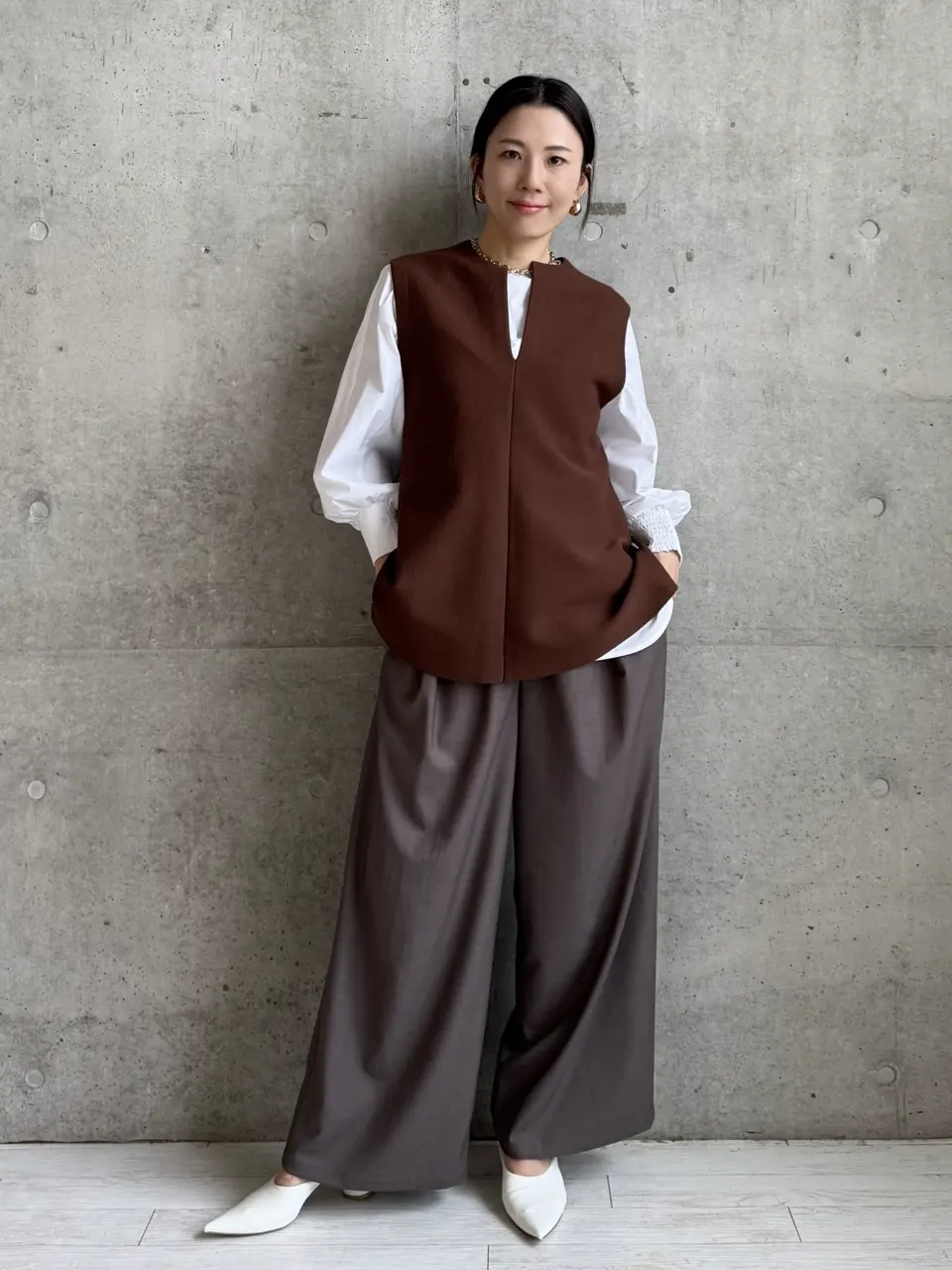 #Newans 田野井 コーディネート画像