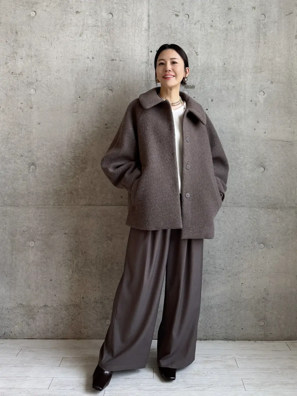 #Newans 田野井 コーディネート画像