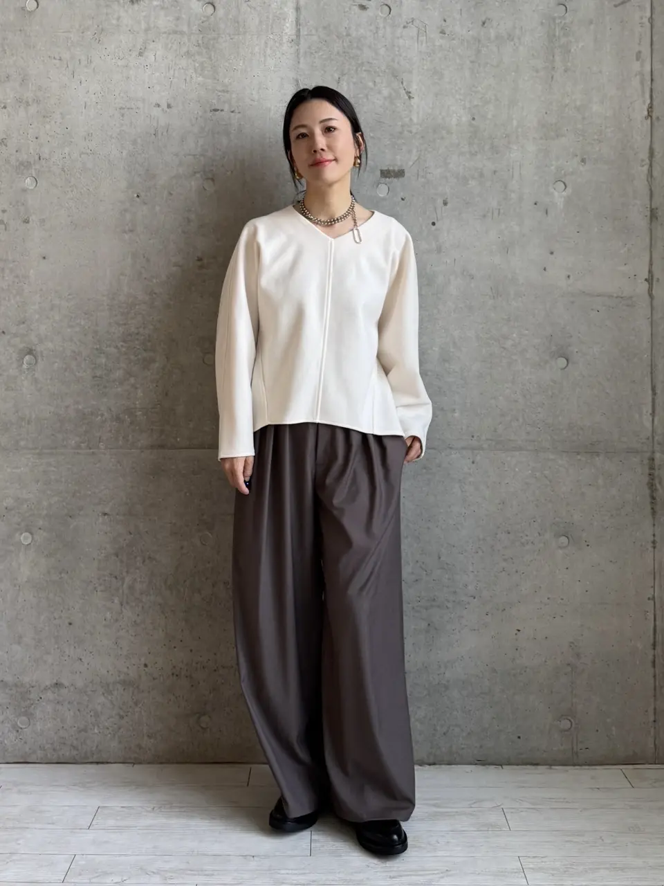 #Newans 田野井 コーディネート画像