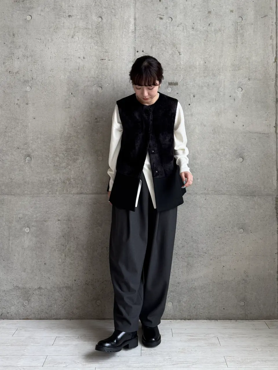 #Newans 高田 コーディネート画像