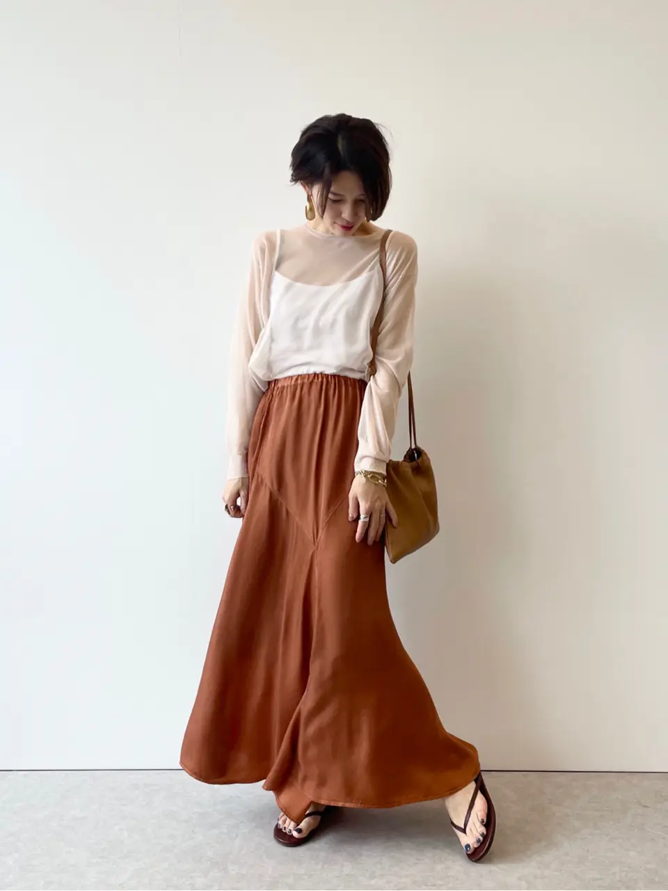 #Newans 田野井 コーディネート画像