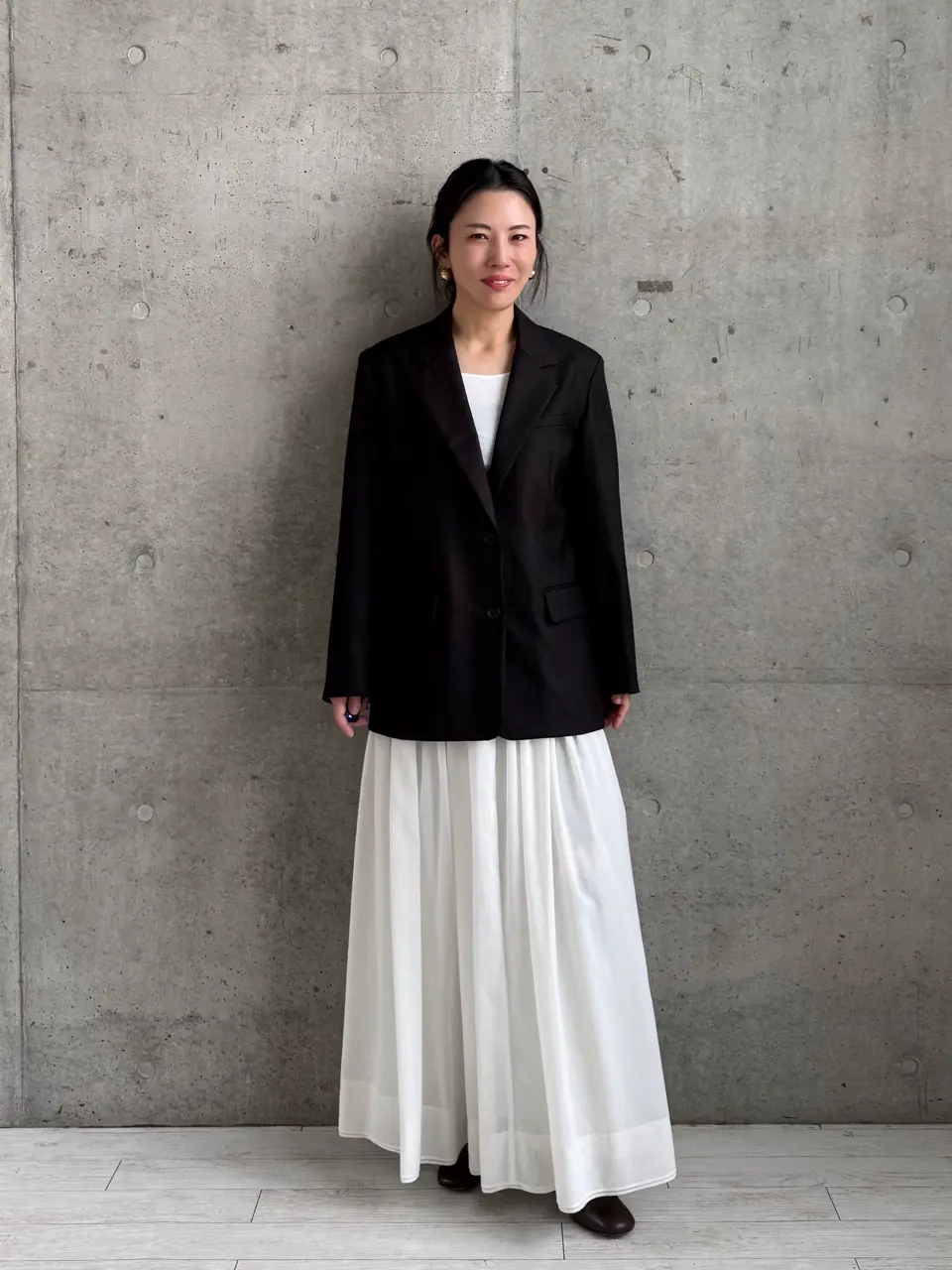 #Newans 田野井 コーディネート画像