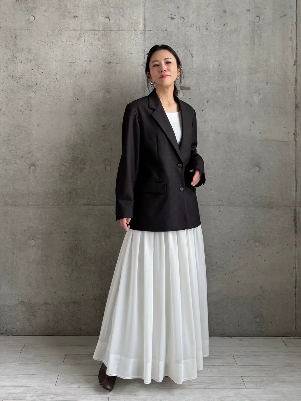 #Newans 田野井 コーディネート画像