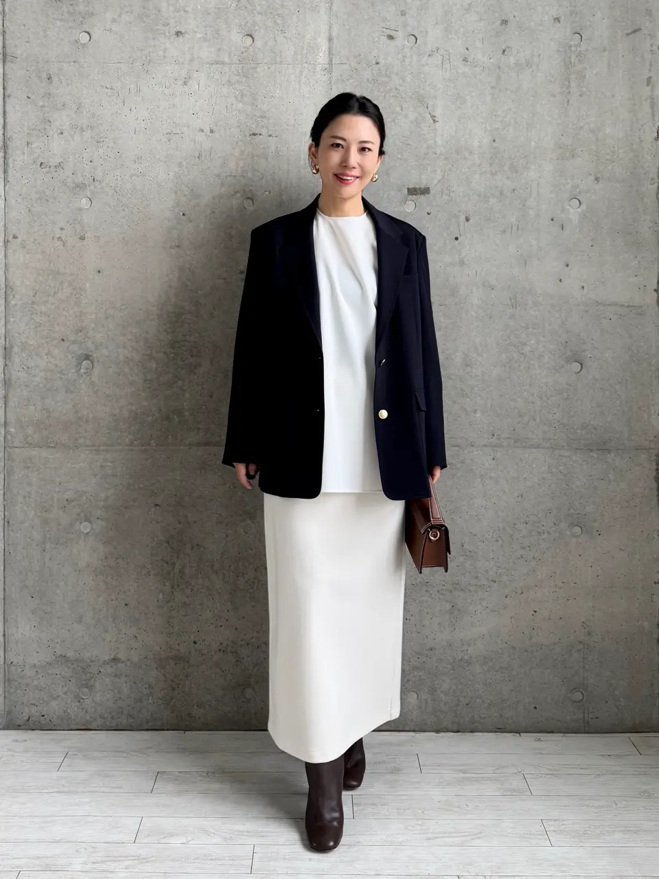 #Newans 田野井 コーディネート画像