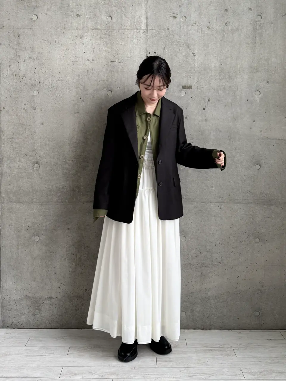 #Newans 高田 コーディネート画像