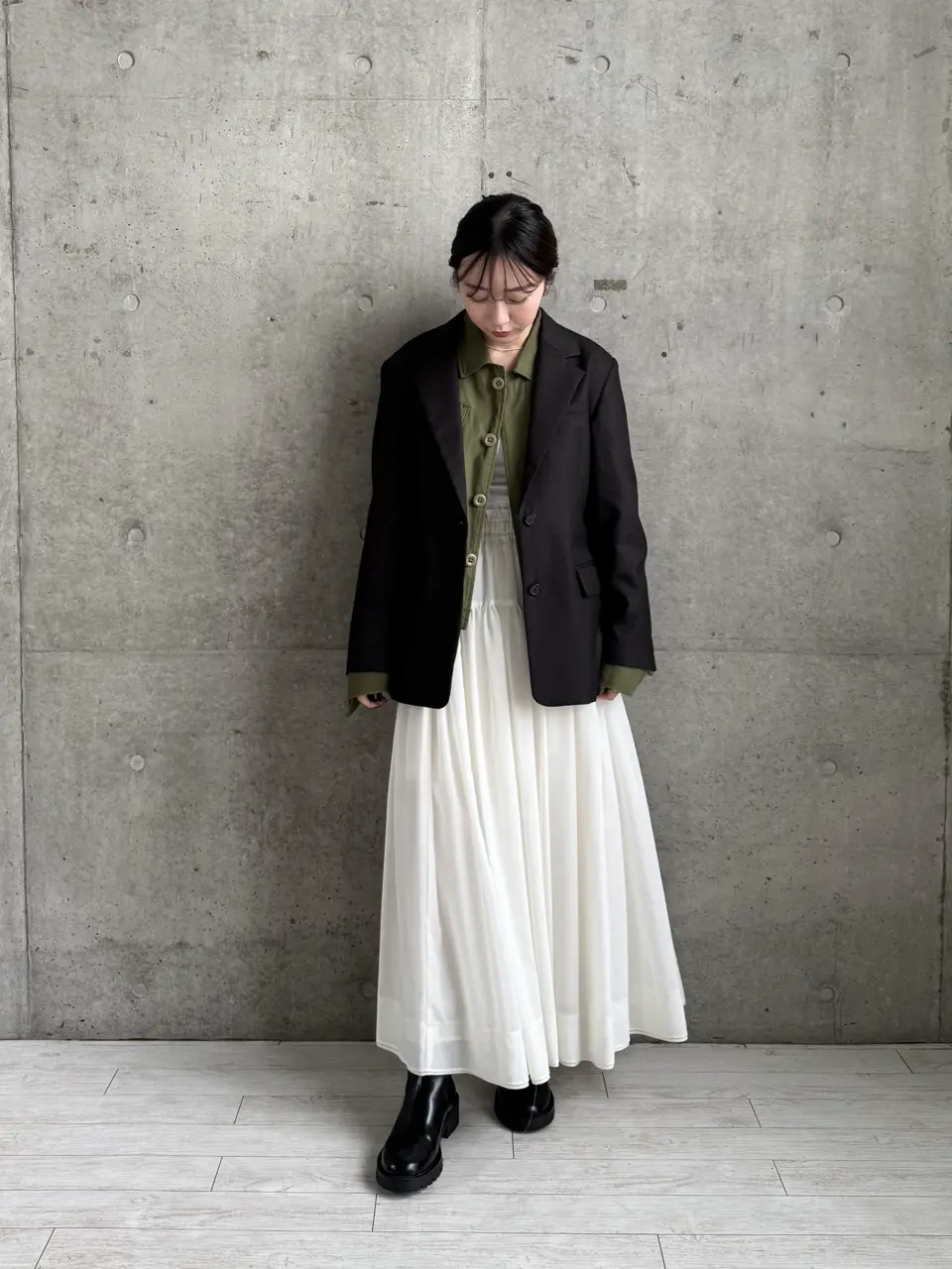 #Newans 高田 コーディネート画像