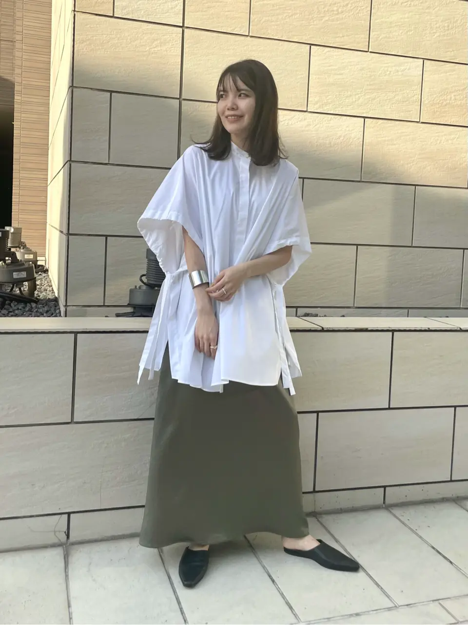 #Newans 若杉 コーディネート画像