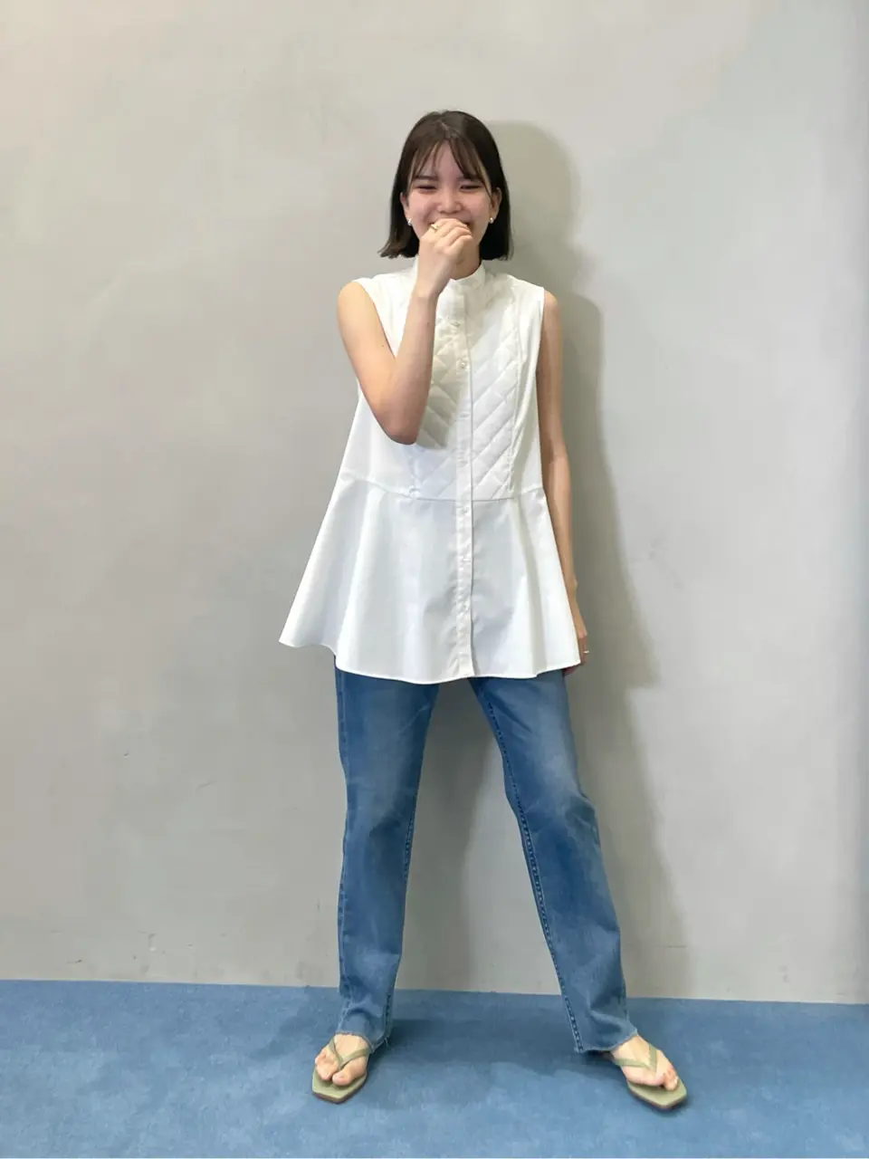 #Newans 若杉 コーディネート画像