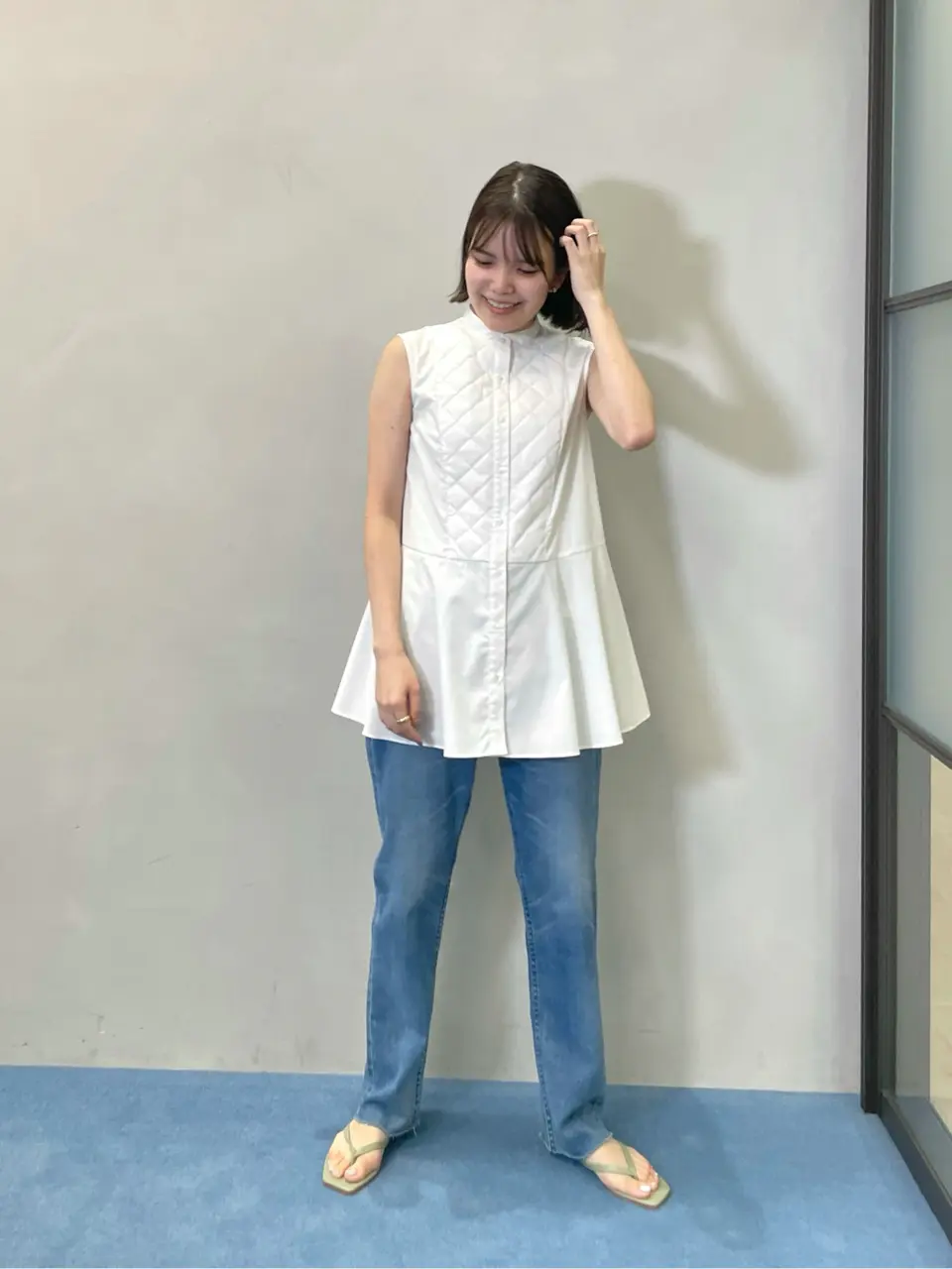 #Newans 若杉 コーディネート画像