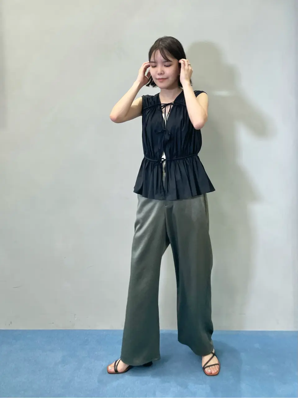 #Newans 若杉 コーディネート画像