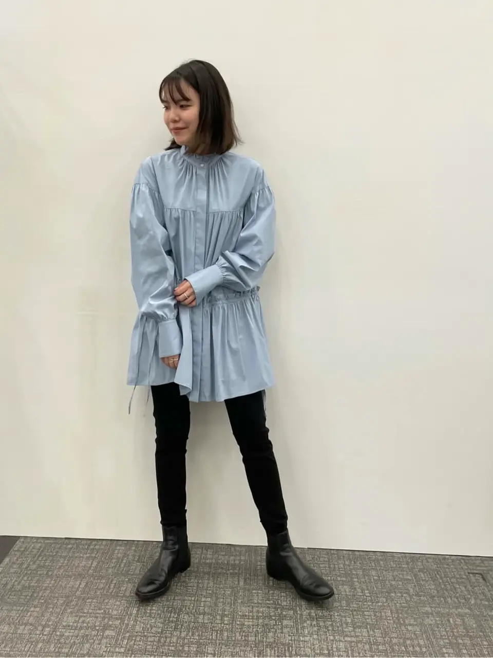 #Newans 若杉 コーディネート画像