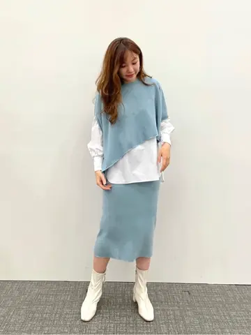 #Newans 世古 コーディネート画像