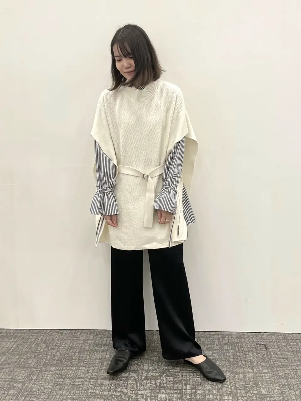 #Newans 若杉 コーディネート画像