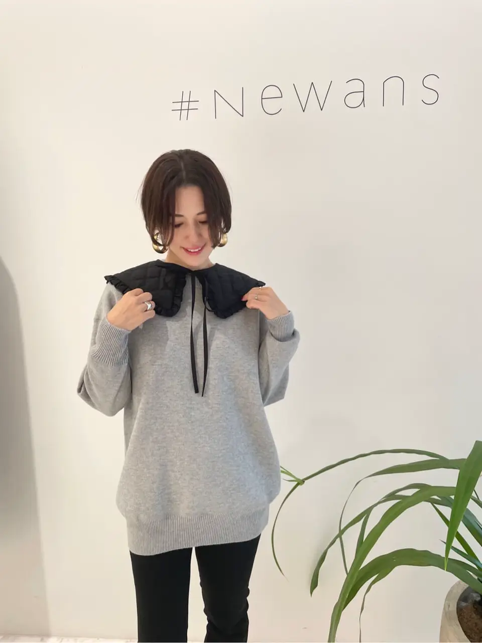 #Newans 田野井 コーディネート画像