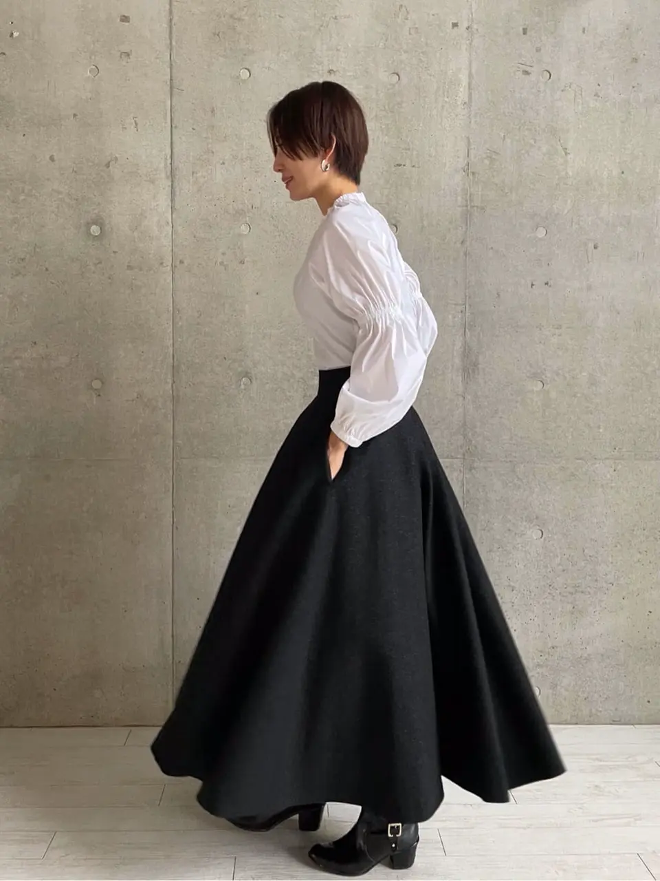 #Newans 田野井 コーディネート画像