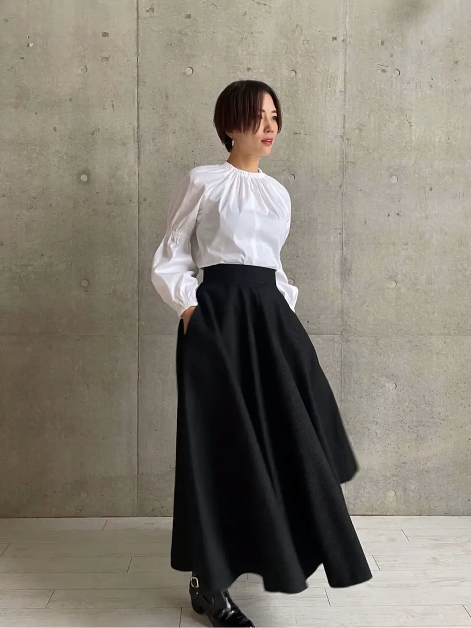 #Newans 田野井 コーディネート画像