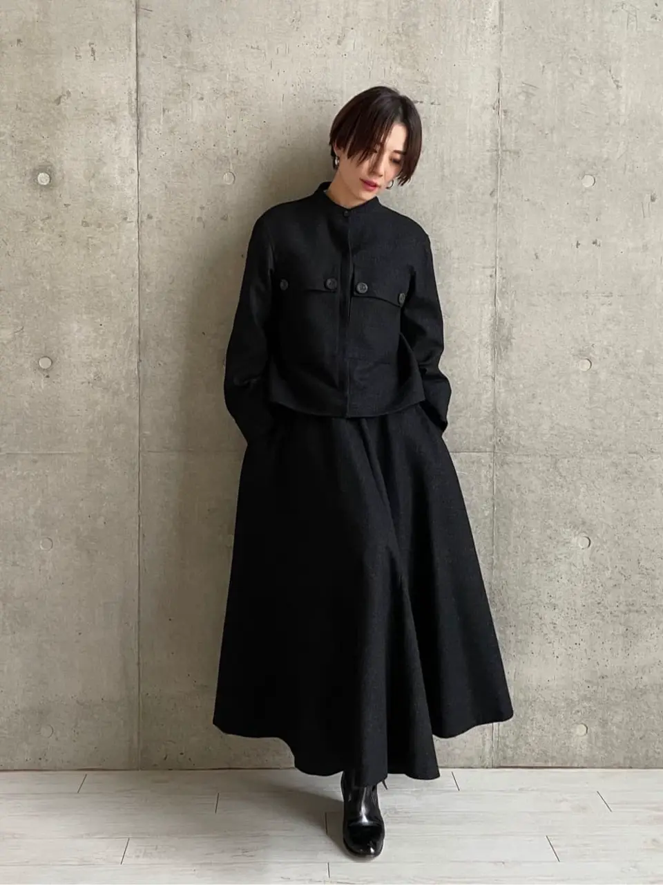 #Newans 田野井 コーディネート画像