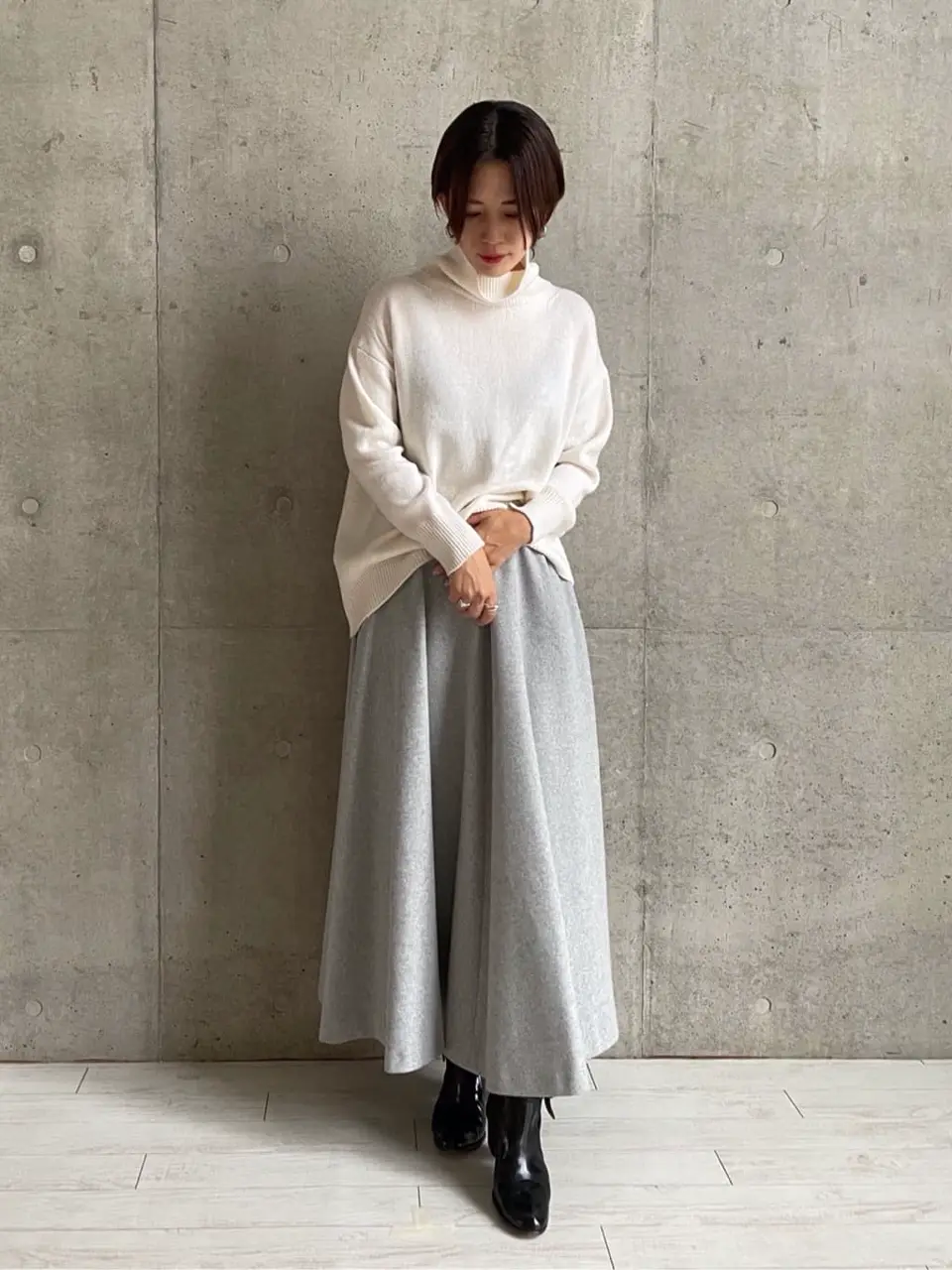 #Newans 田野井 コーディネート画像