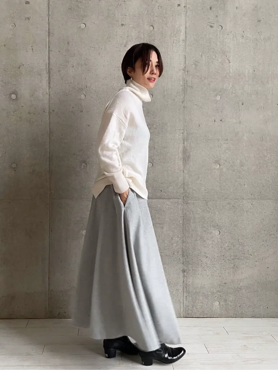 #Newans 田野井 コーディネート画像