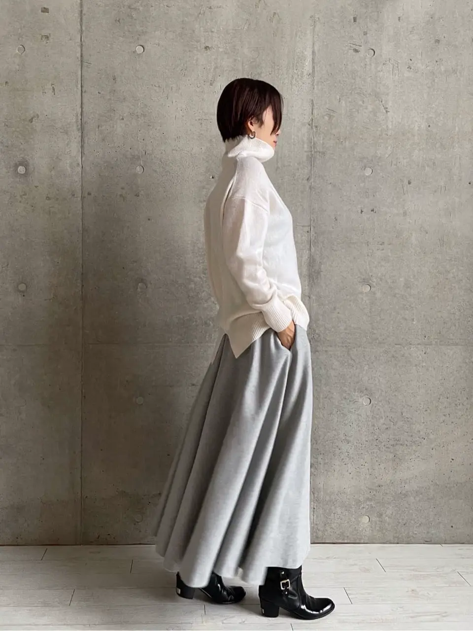 #Newans 田野井 コーディネート画像