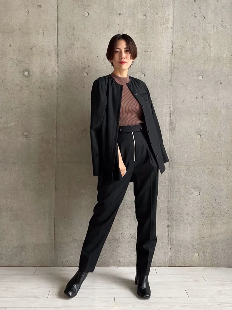 #Newans 田野井 コーディネート画像