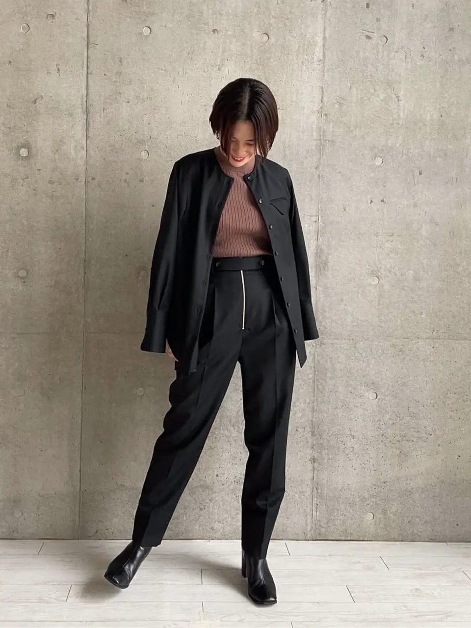 #Newans 田野井 コーディネート画像