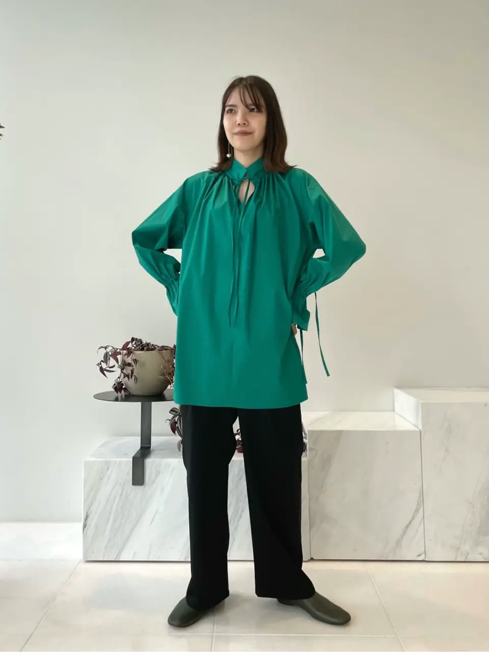 #Newans 若杉 コーディネート画像