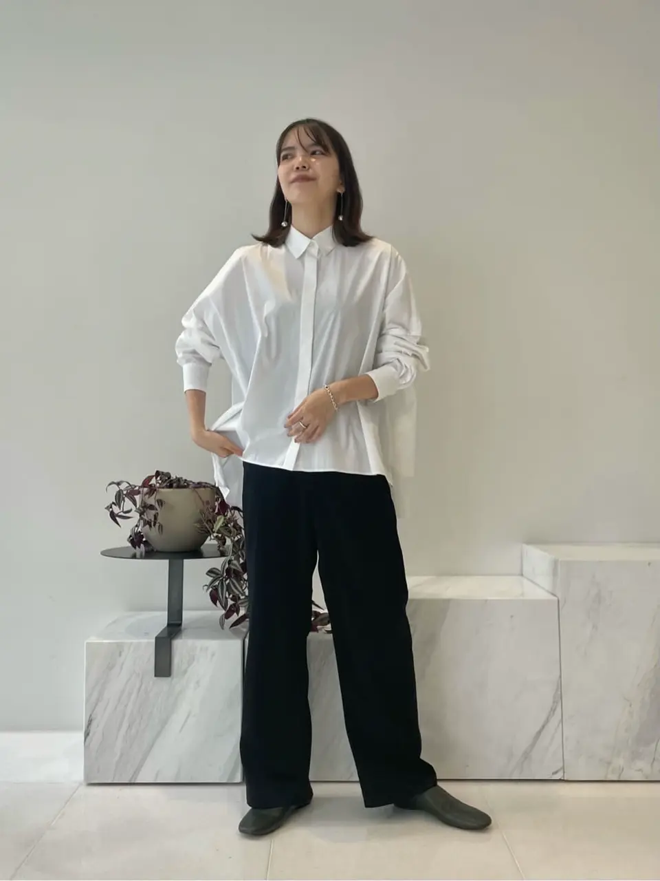 #Newans 若杉 コーディネート画像