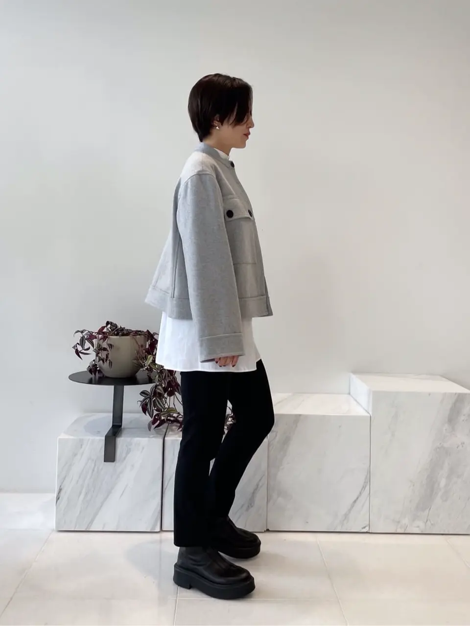 #Newans 田野井 コーディネート画像