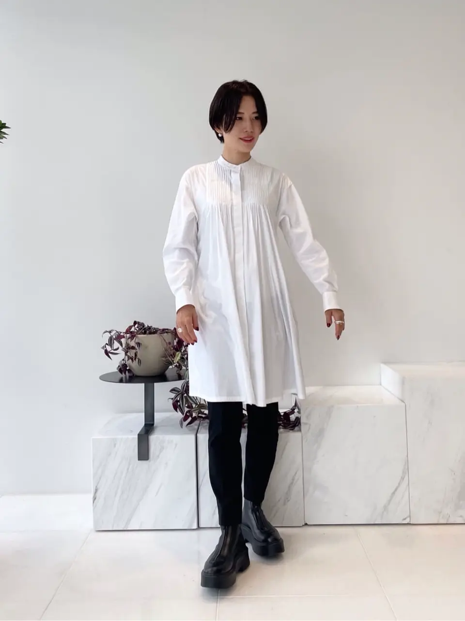 #Newans 田野井 コーディネート画像