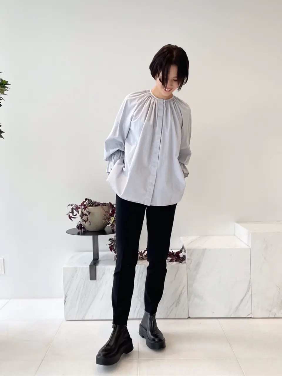 #Newans 田野井 コーディネート画像