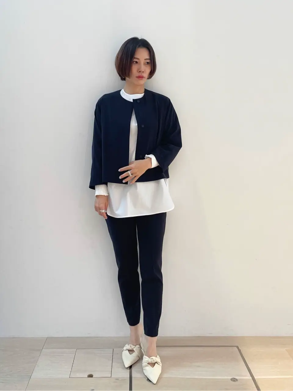 #Newans 田野井 コーディネート画像