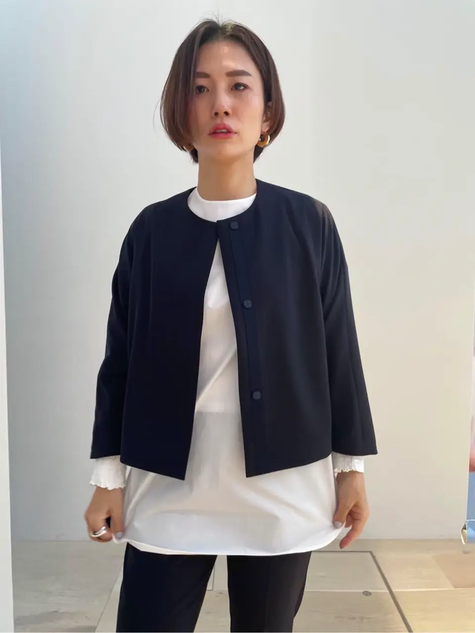 #Newans 田野井 コーディネート画像