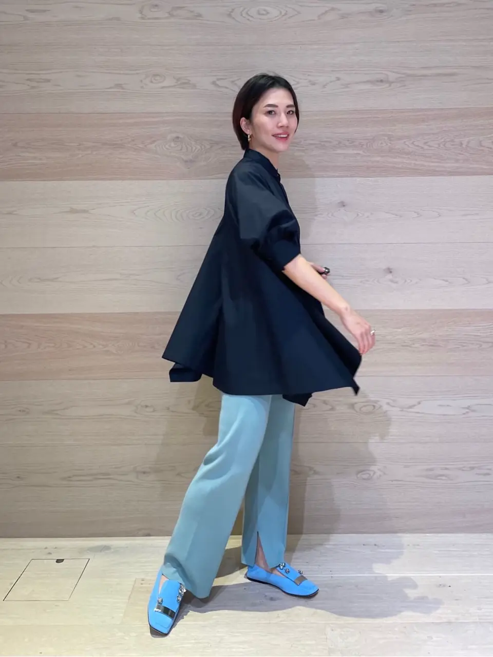 #Newans 田野井 コーディネート画像