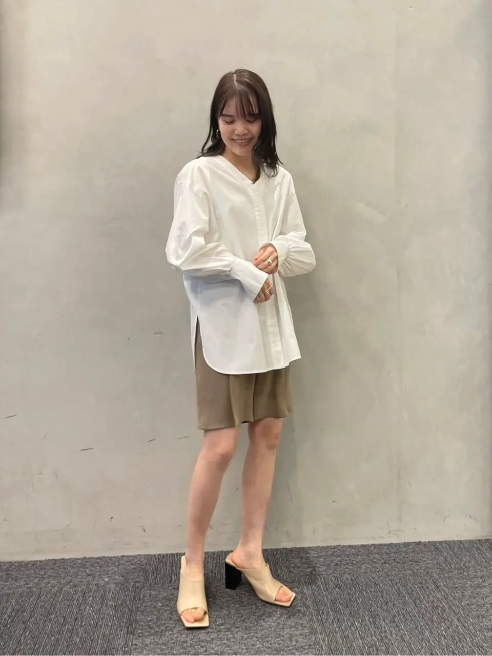 #Newans 若杉 コーディネート画像