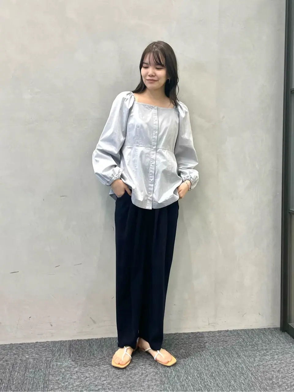 #Newans 若杉 コーディネート画像