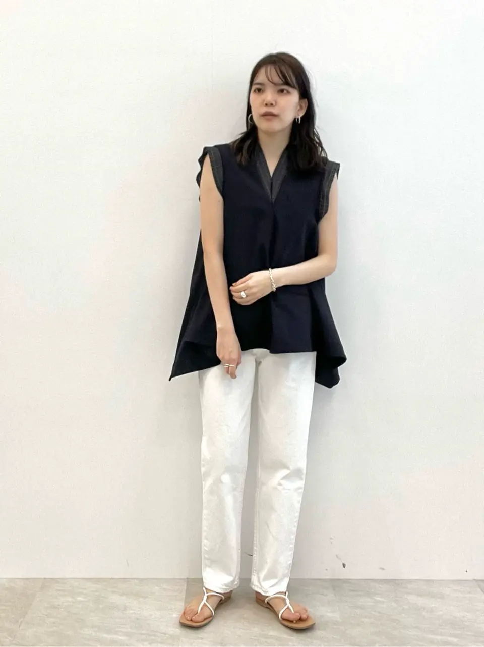 #Newans 若杉 コーディネート画像