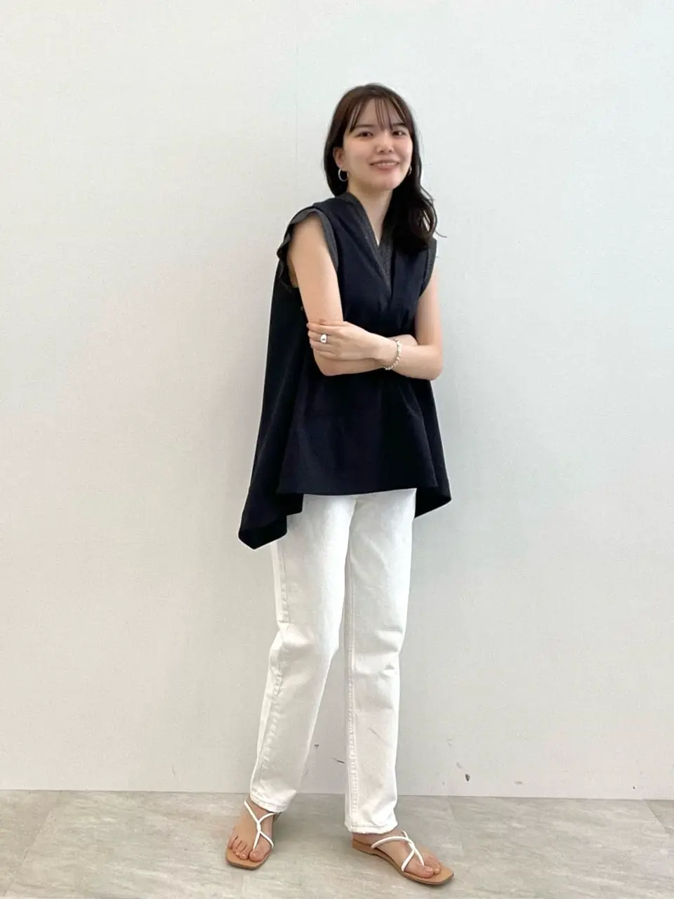 #Newans 若杉 コーディネート画像