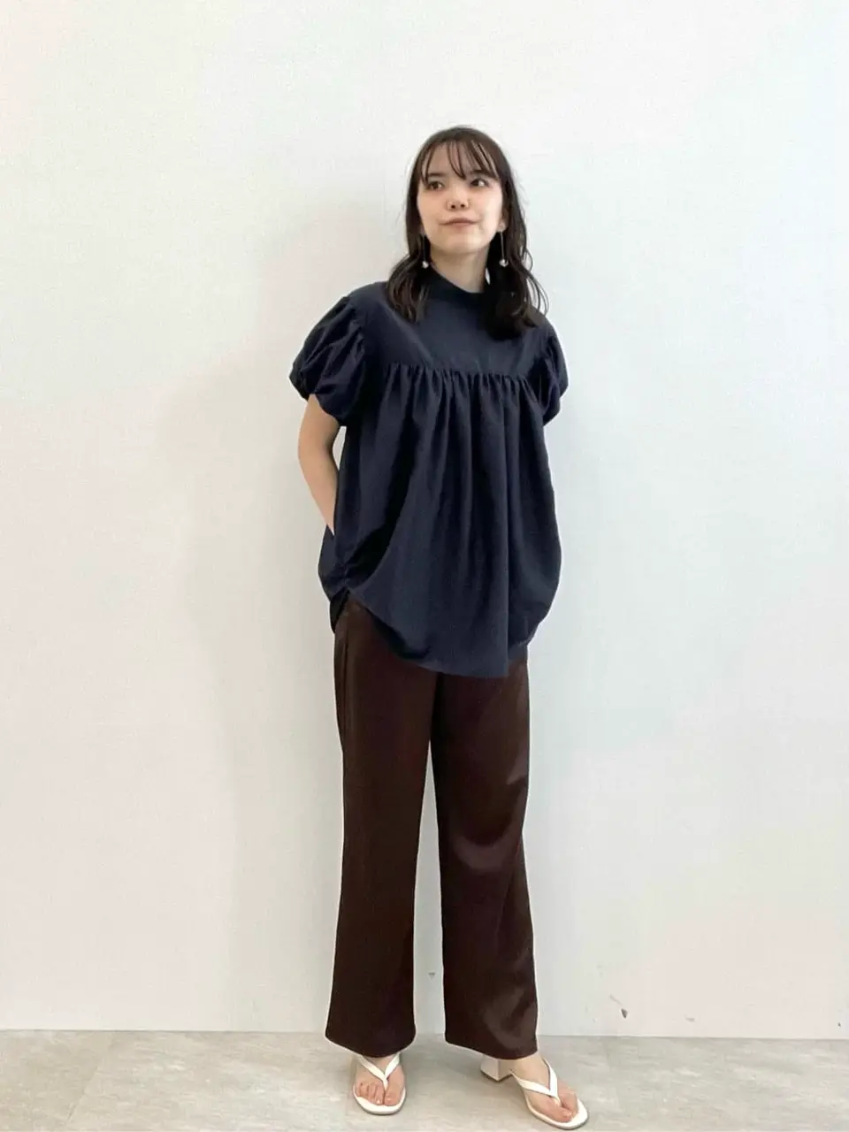 #Newans 若杉 コーディネート画像