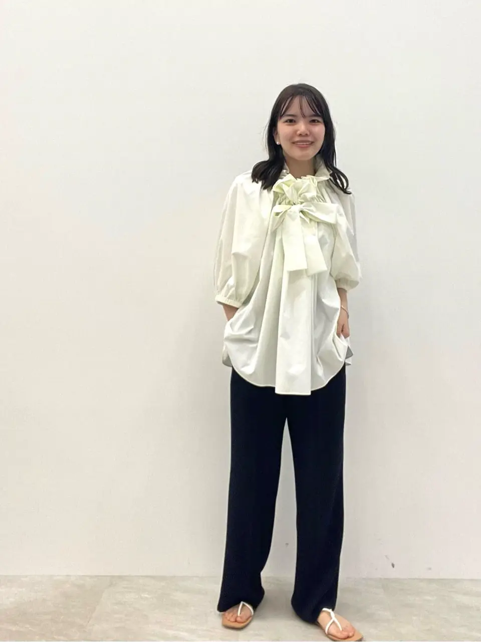 #Newans 若杉 コーディネート画像