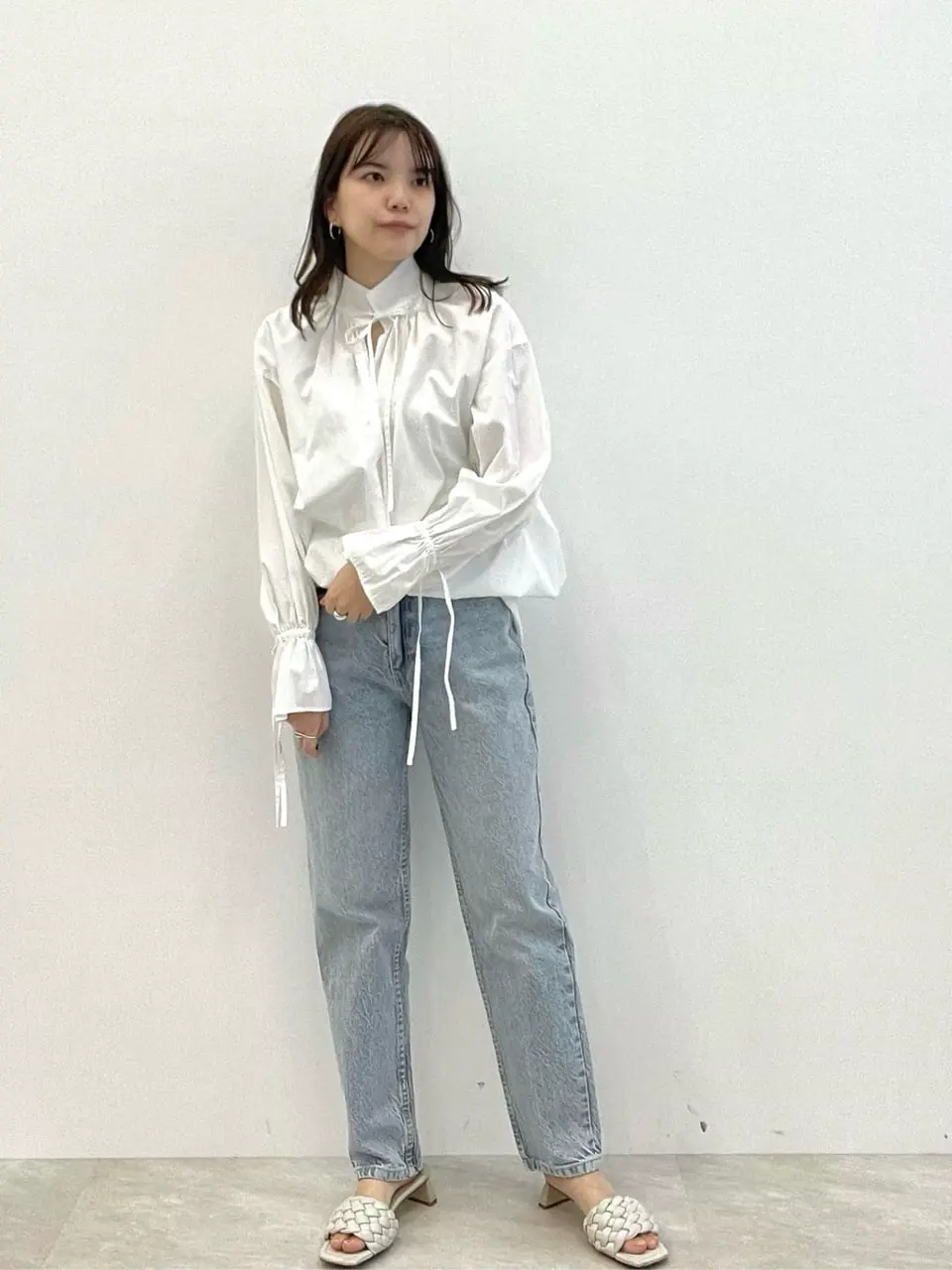 #Newans 若杉 コーディネート画像